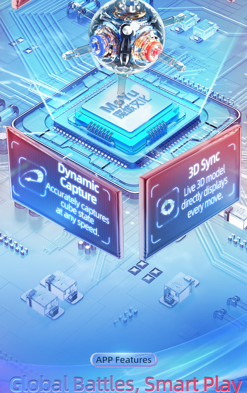 MoYu Super AoLong 3x3 (20-Magnet Ball-Core + MagLev + UV)