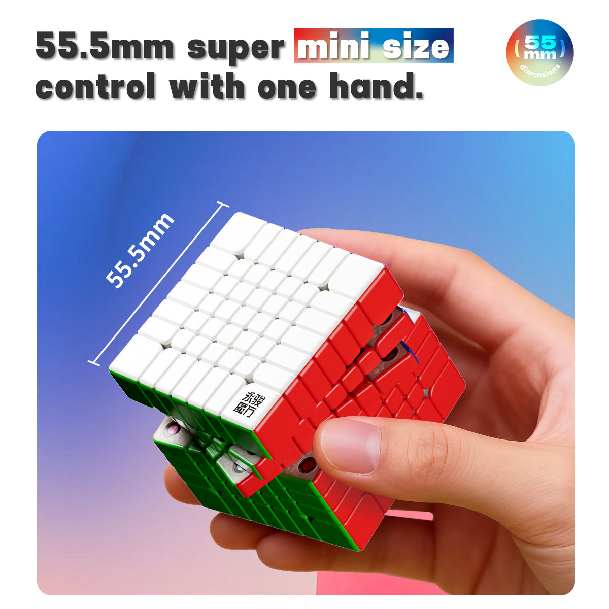 YJ Pocket Cube Mini 7x7 (55.5mm + Magnetic)