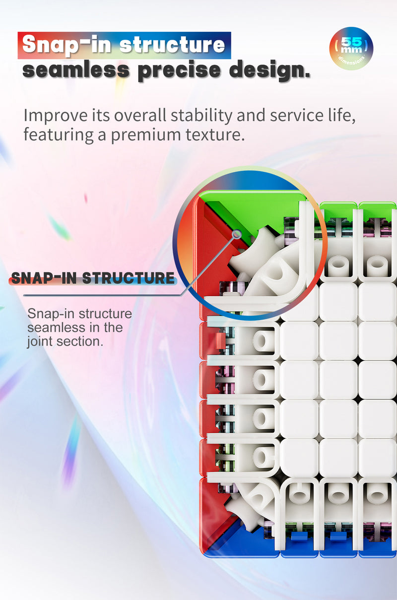 YJ Pocket Cube Mini 7x7 (55.5mm + Magnetic)