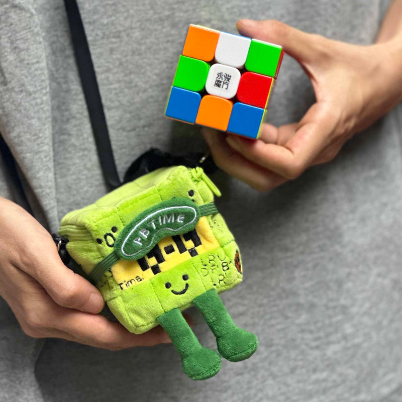 YJ PBTime Plush Crossbody Bag