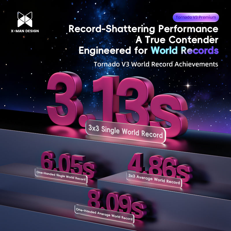 X-Man Tornado V3 3x3 Premium (Flagship UV) [Pre-Order]