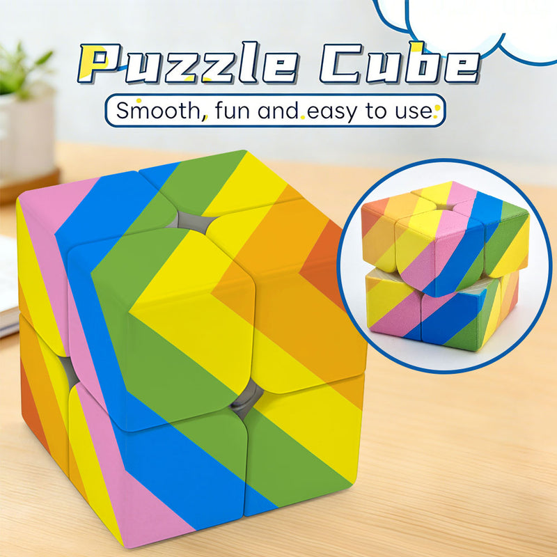 Ziina Rainbow Cube 2x2 (6-Color)