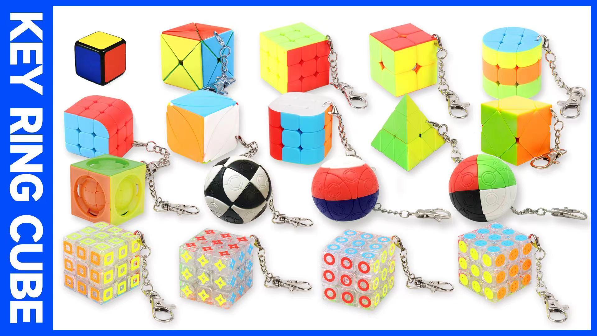 Cubic Key Keychain Ziina Mystery Keychain Cube Box – TheCubicle
