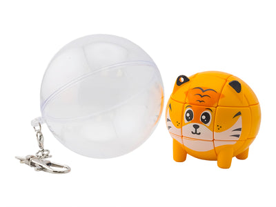 Pet 3x3 Keychain Cube (Tiger)