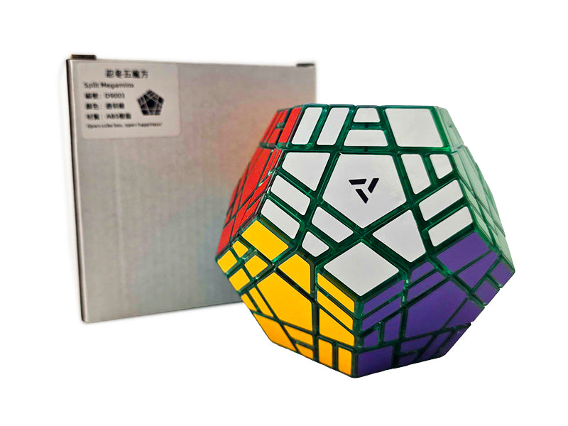 AJ Split Megaminx (Limited Edition) - Transparent Green