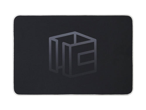 Cubicle Mini Mat (Dark Mode V2, White Border)