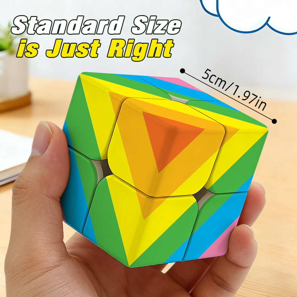 Ziina Rainbow Cube 2x2 (6-Color)