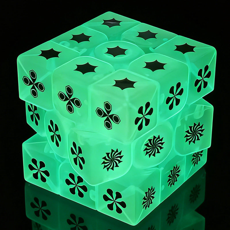 Ziina Flower Cube 3x3 (Glow-in-the-Dark)