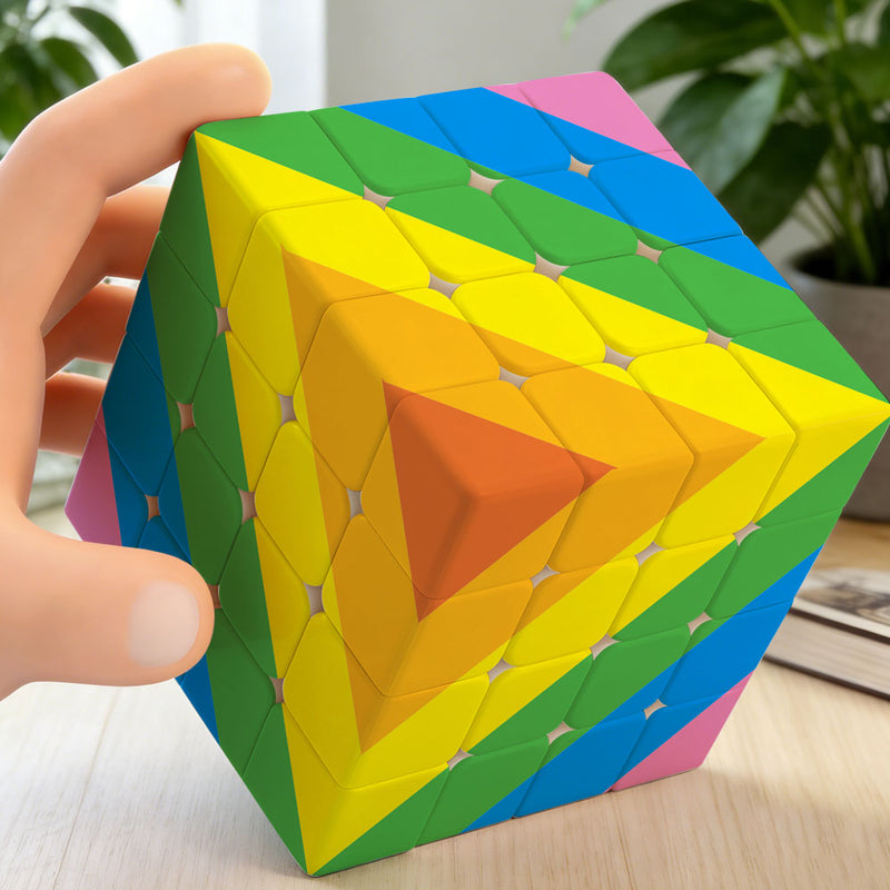 Ziina Rainbow Cube 4x4 (6-Color)