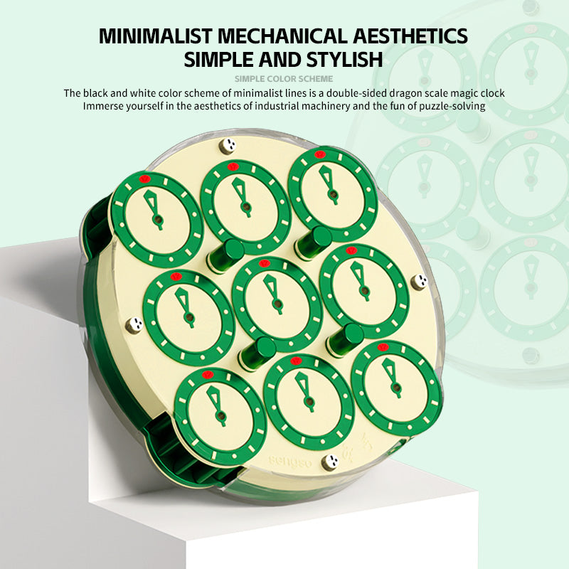 ShengShou Magnetic Clock V2 (Miracle Green Limited Edition)