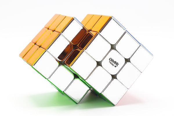3x3 Double Cube III (Fused) (Metallic) - Stickerless (Bright)
