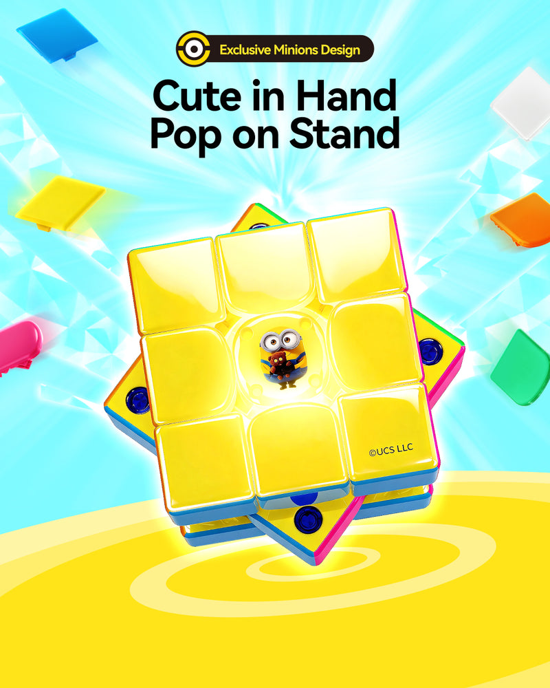 GAN i4 MagLev Frosted 3x3 (Minions Edition, Smart Cube)