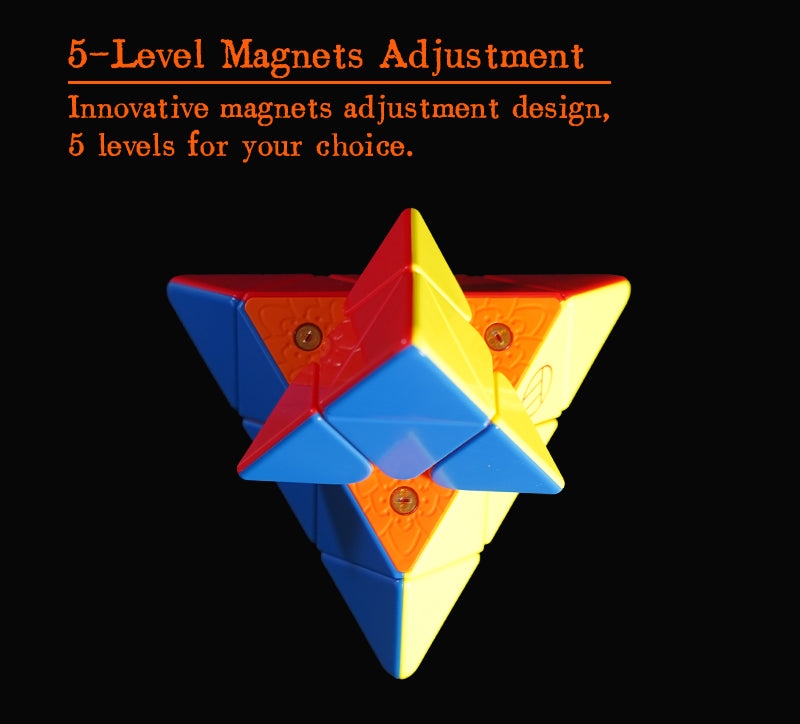 PiCube WeiLong Pyraminx SE (Magnetic + 10-Core Magnetic)
