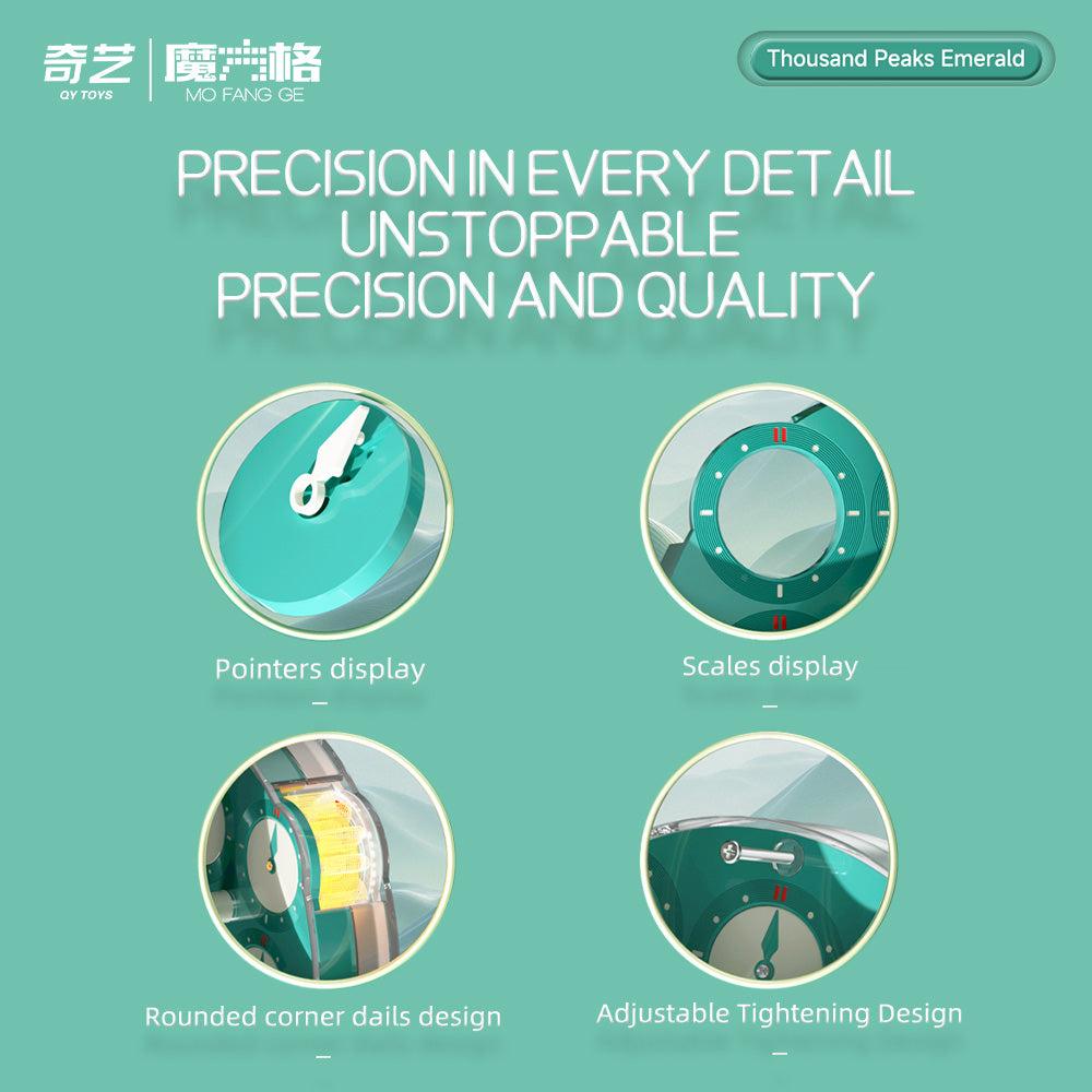 QiYi Magnetic Clock (2025 Limited Edition - Emerald)