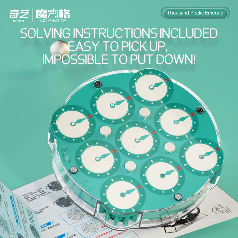 QiYi Magnetic Clock (2025 Limited Edition - Emerald)