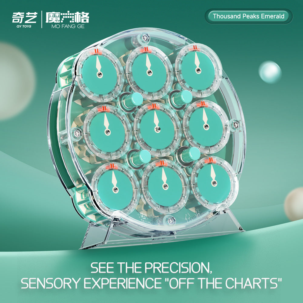 QiYi Magnetic Clock (2025 Limited Edition - Emerald)