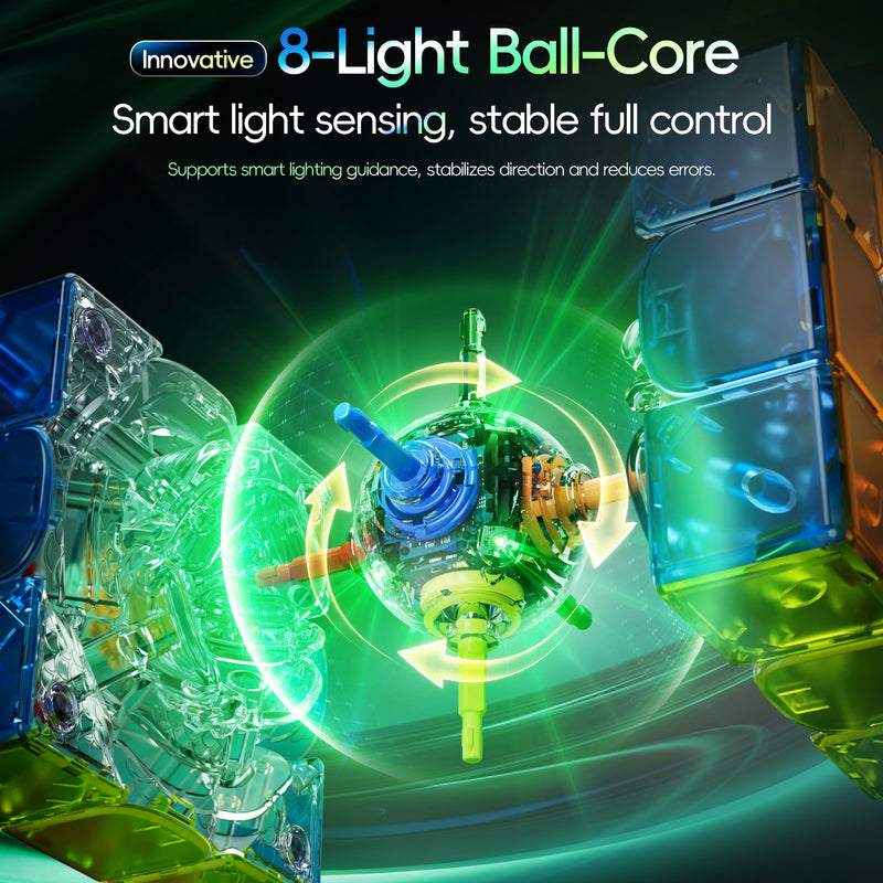 MoYu WeiLong V11 AI 3x3 (Smart Cube, Guided Recovery Edition)