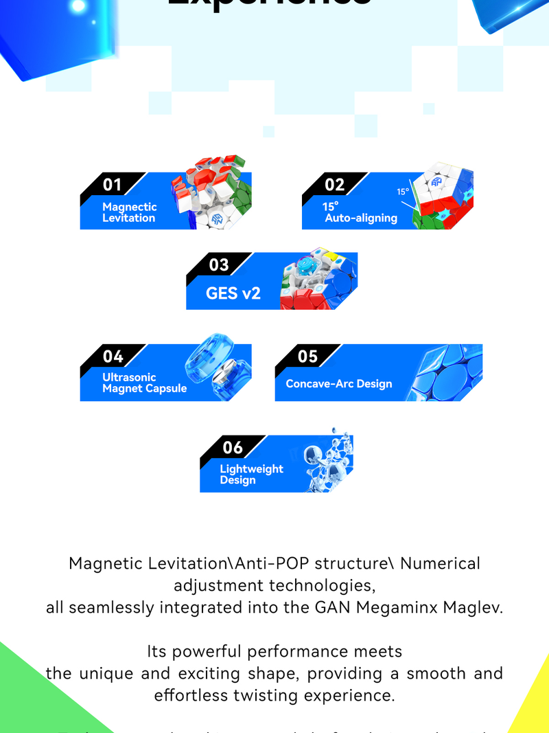 GAN Megaminx MagLev UV – TheCubicle GAN Megaminx MagLev UV – TheCubicle