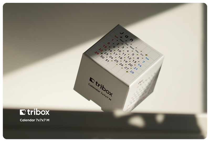ZCube + Tribox Calendar 7x7 (Magnetic)