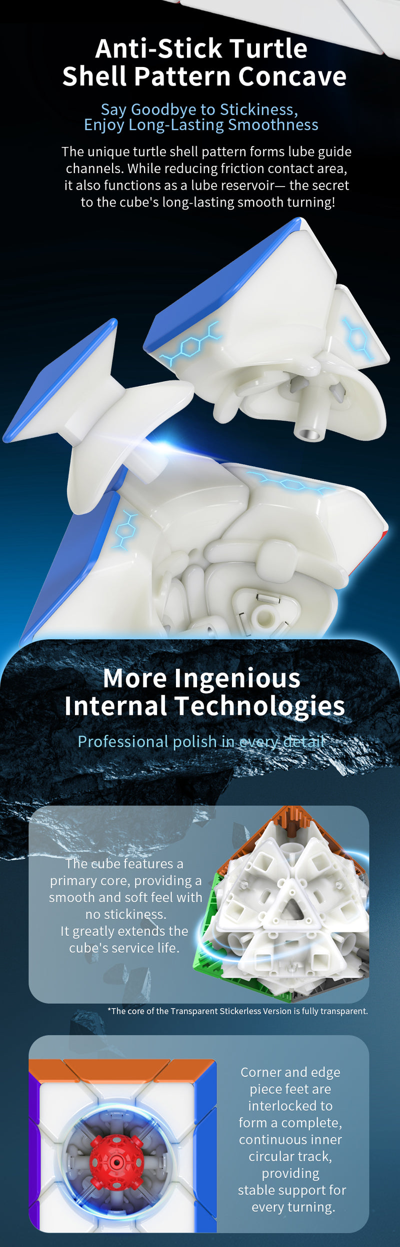 DianSheng Galaxy Dual Octahedron (Magnetic + Ball-Core)