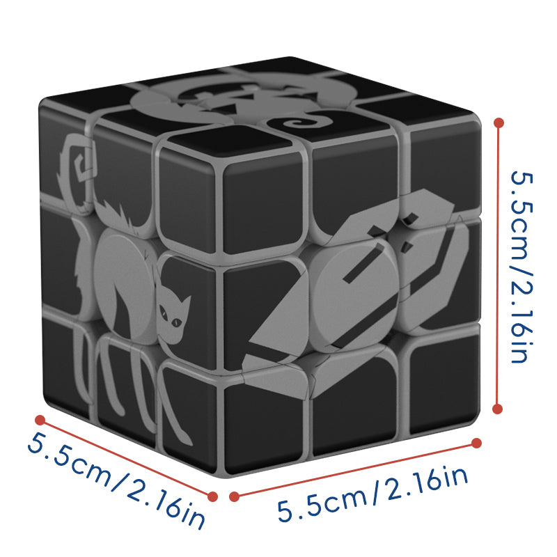 Ziina Halloween Cube 3x3 (Glow In the Dark)