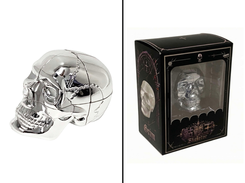 Calvin's Halloween 2x2 (Queen Cranium) - Metallized Silver