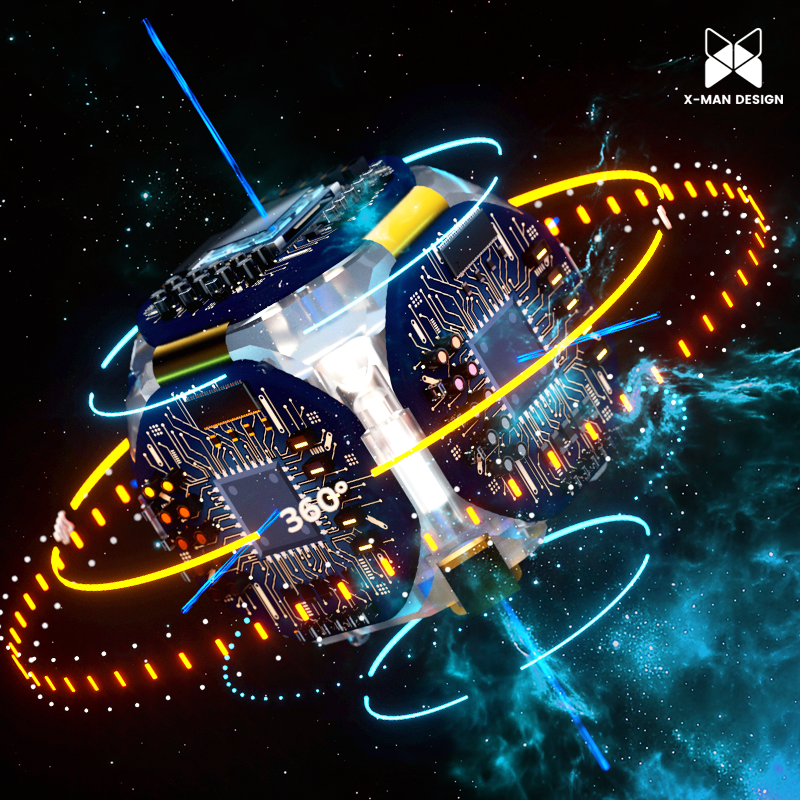 X-Man Tornado V4 AI 3x3 UV (with Power Bank)