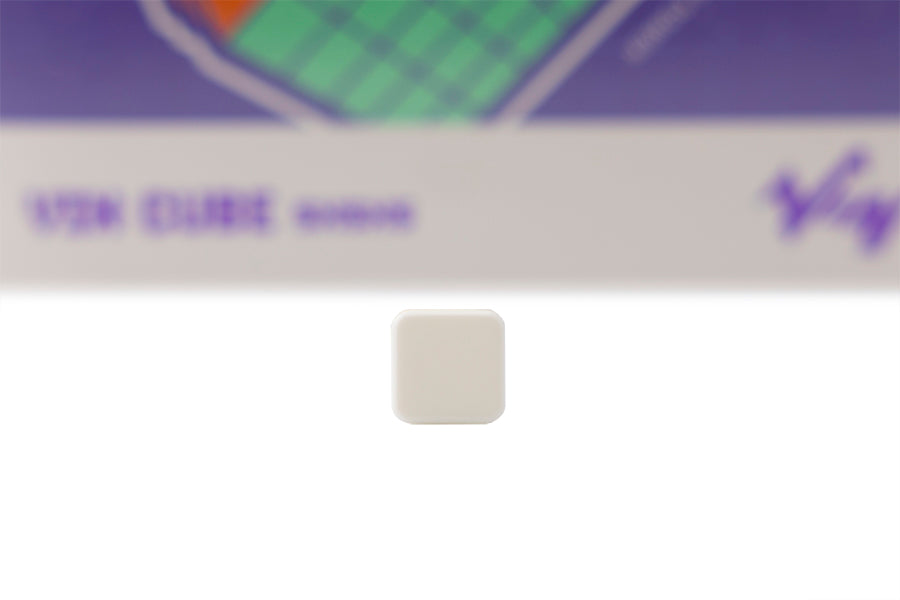 Blank Center Cap for Vin Cube 5x5 - White