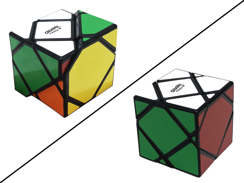 Calvin's Mirror Skewb - Black