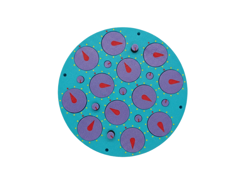 Cube4You 4x4 Uni-Wheel Clock