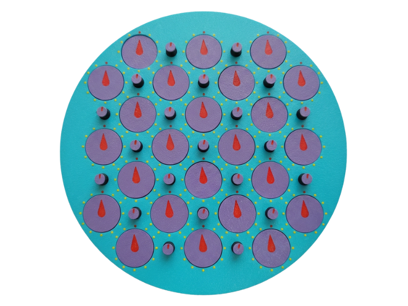 Cube4You 6x6 Uni-Wheel Clock