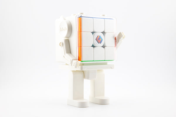 Cubicle Custom RS3 M V5 3x3 (Ball-Core UV + Robot Cube Stand) - Stickerless