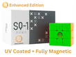 YJ MGC SQ-1 (UV Coated + Fully Magnetic Pro Shop Enhanced Edition) - Stickerless / Black Side