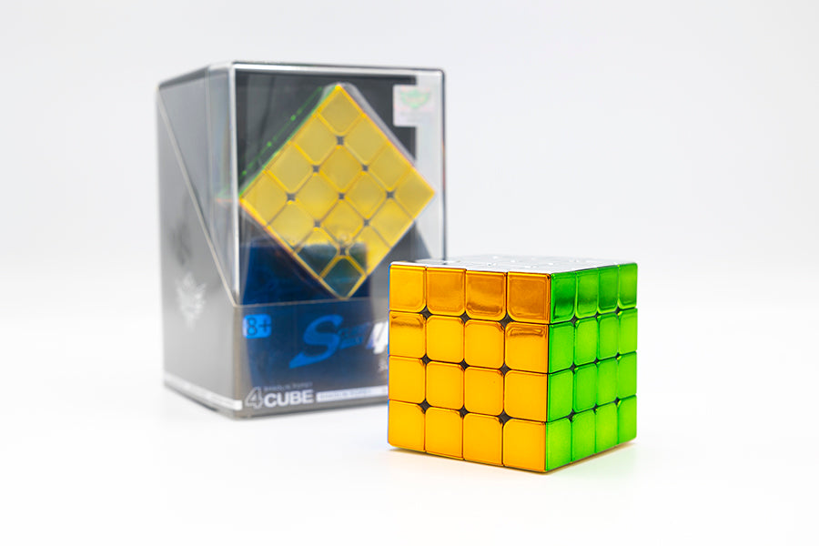 Cyclone Boys Metallic Shiny 2x2 Magnetic Speed Cube (OFFICIAL USA VENDOR)
