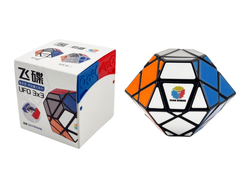 DianSheng 3x3 UFO V2 (Tiled) - Black