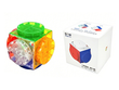 DianSheng Galaxy 2x2 Magic Wheel (4EQ, Magnetic) - Transparent Stickerless