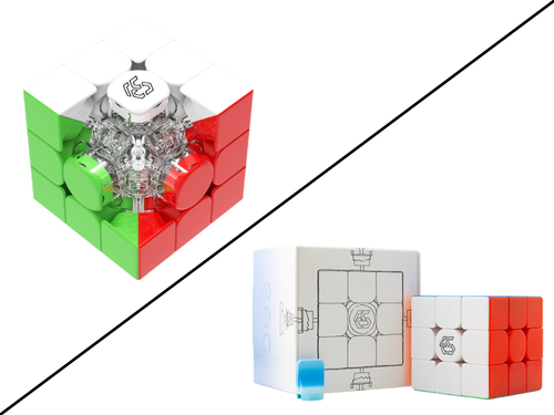 ESCube Air 3x3 (20-Magnet Ball-Core + Transparent Core Edition) - Stickerless