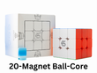 ESCube Air 3x3 (20-Magnet Ball-Core) - Stickerless