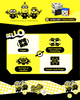 GAN Square-1 (Minions Edition, MagLev + Frosted)