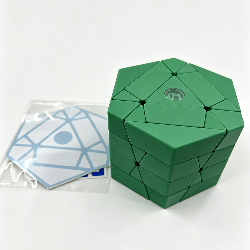 LimCube Mixup Skewb Prism (Limited Edition, DIY Stickers)