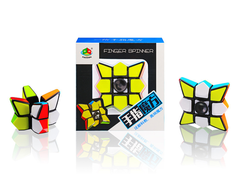 FanXin 1x3x3 Spinner (Tiled) - Black