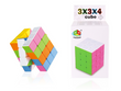 FanXin 3x3x4 Cuboid - Stickerless (Pink)