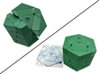 LimCube Mixup Skewb Prism (DIY Stickers) - Green
