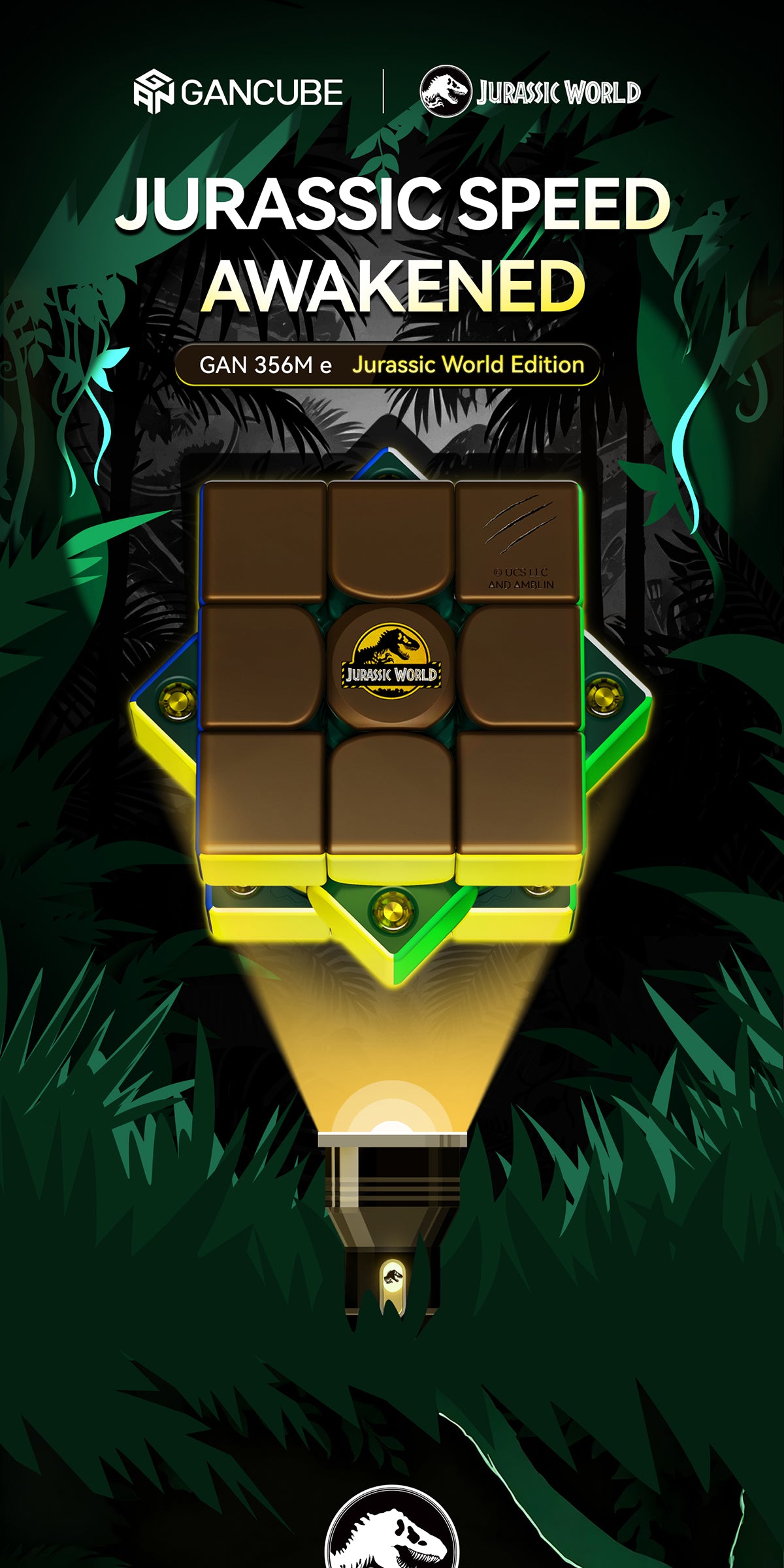 GAN356 ME 3x3 (Jurassic World Edition)