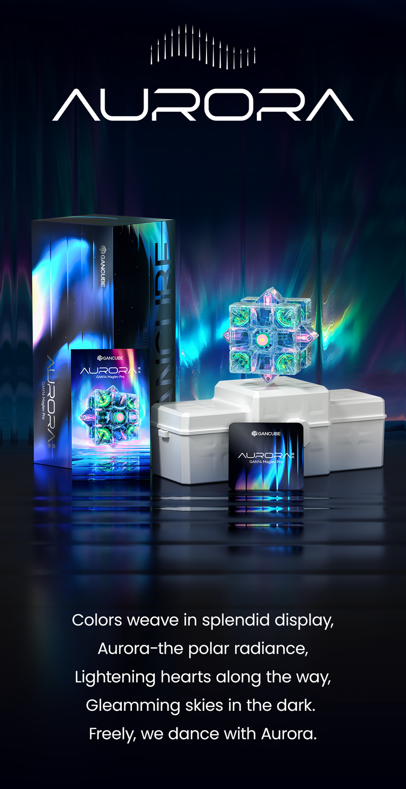 GAN14 MagLev Pro Aurora 3x3 (Limited Edition) – TheCubicle GAN14 MagLev Pro Aurora 3x3 (Limited Edition) – TheCubicle