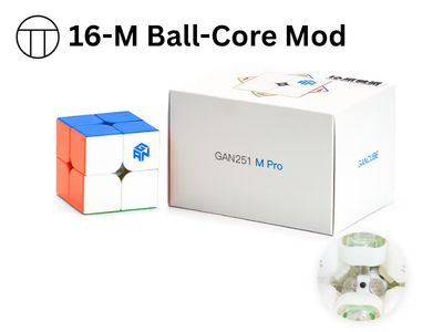 GAN251 M Pro 2x2 (PiCube 16-Magnet Ball-Core Mod)