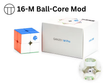 GAN251 M Pro 2x2 (PiCube 16-Magnet Ball-Core Mod) - Stickerless