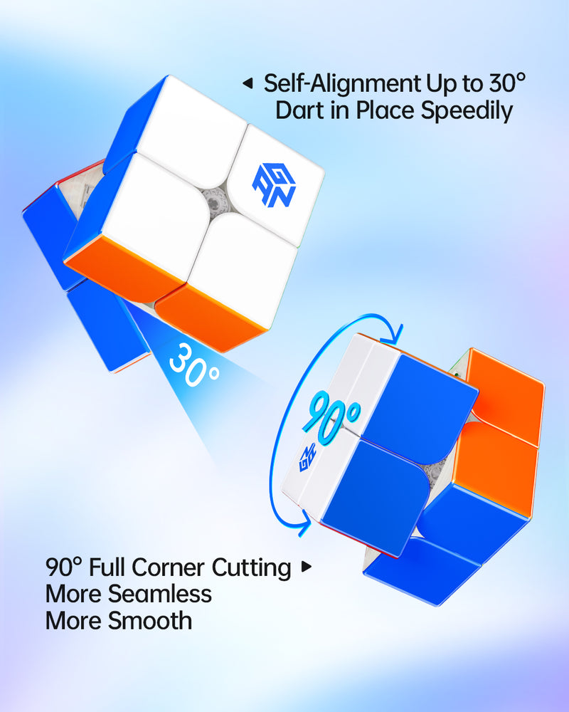 GAN251 ui 2x2 (Smart Cube + UV) [Pre-Order]