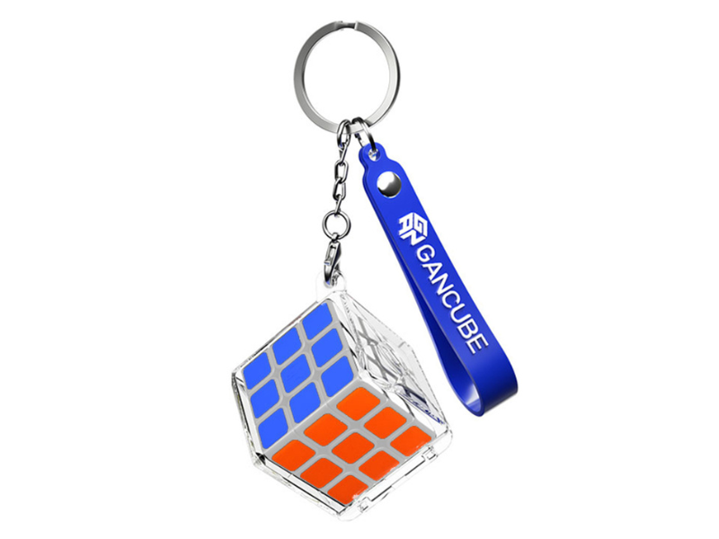 GAN328 Mini Keychain Cube 3x3 - Grey