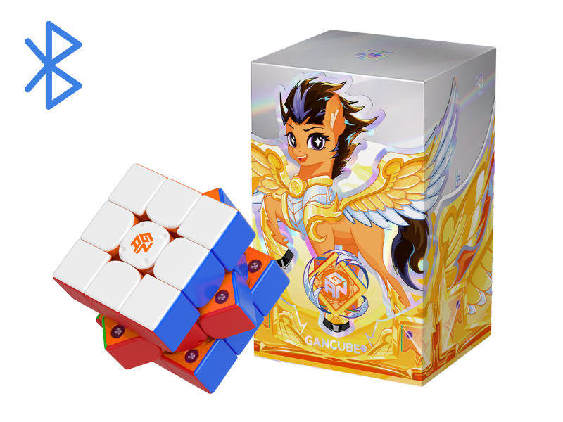 GAN356 i Carry 4 3x3 (Frosted, 2026 Year of the Horse Edition) - Stickerless